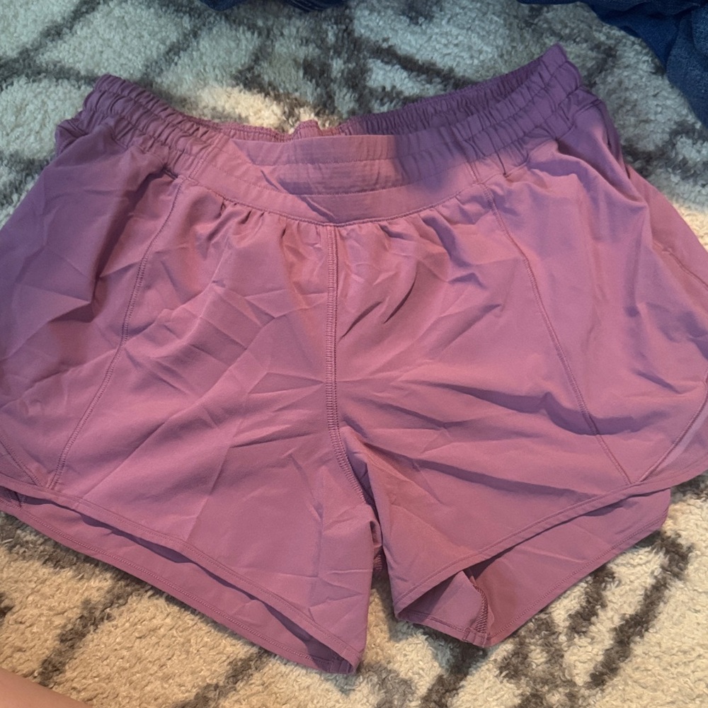 lululemon athletica Dusty Pink Athletic Shorts
